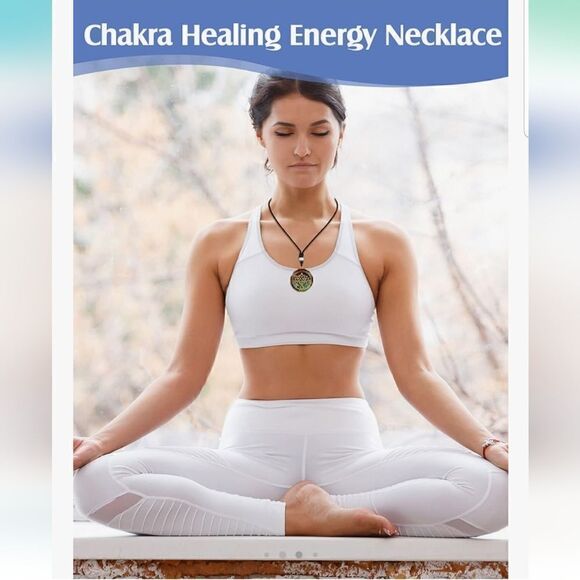 Chakra Necklace Orgonite Necklace Crystal Pendant Necklace Spiral Chakra Healing - Picture 6 of 17